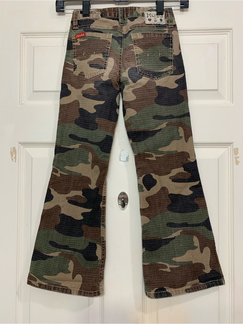 Y2K VTG Mudd Camouflage Flare Girls Size 7 Pants. 3795 - Picture 10 of 10
